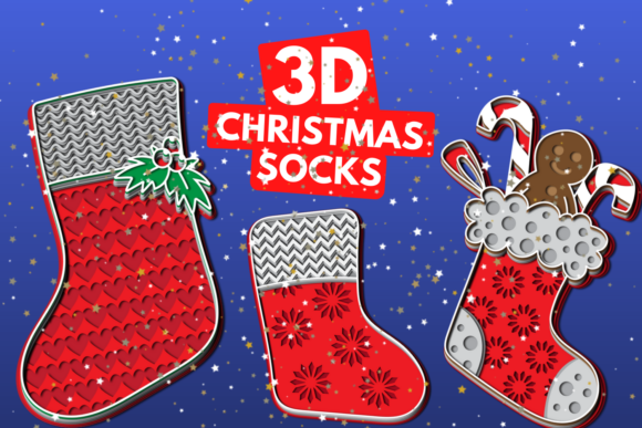 3D Christmas Socks SVG Bundle: A Practical Evaluation for Holiday Creators