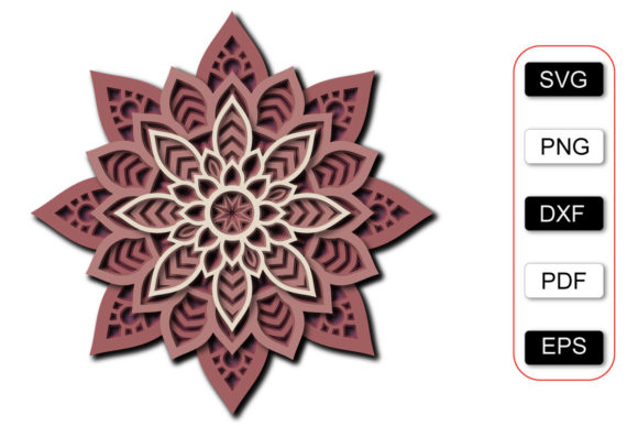 3D Mandala SVG: Transform Your Creative Projects