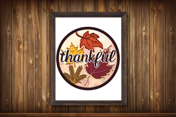 3D Thankful Thanksgiving SVG for Fall Decor