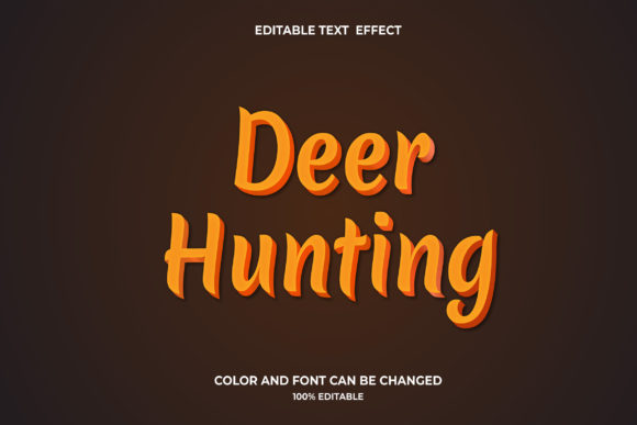 Deer Hunting Editable Text Effect Design: A Practical Guide to Workflow Integration