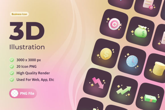 Evaluating 3D Icon Business and Finance for Modern Digital Projects