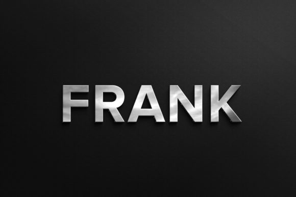 Evaluating the Metal Logo Mockup 3d Sign on Black Wall for Professional Brand Presentation