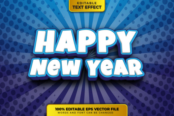 Mastering the Happy New Year 3D Editable Text Effect for Professional Designs