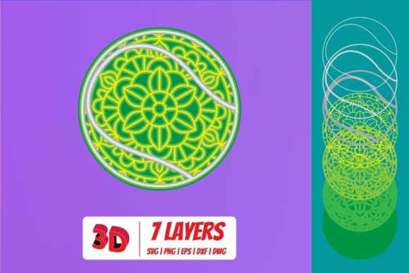 Tennis Ball 3D Layered SVG Cut File: A Practical Evaluation for Digital Crafters