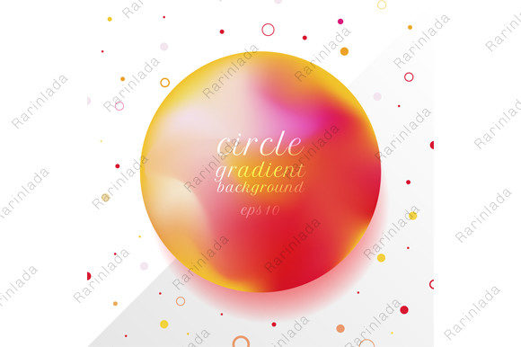 Unlocking Visual Impact with 3D Red Circle Shape Elements Background